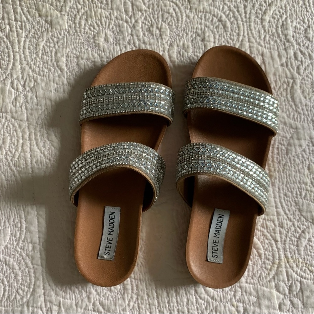 Steve Madden Rhinestone Sandals